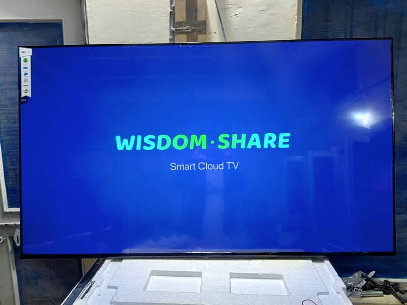 50 inch Smar LED TV 4k New 1 year warrannty 8