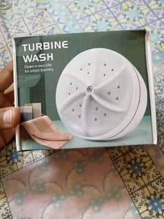 Mini turbine washing machine
