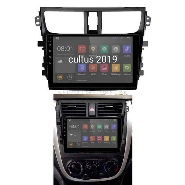 All Types of Cars Android Screens 9inch 0