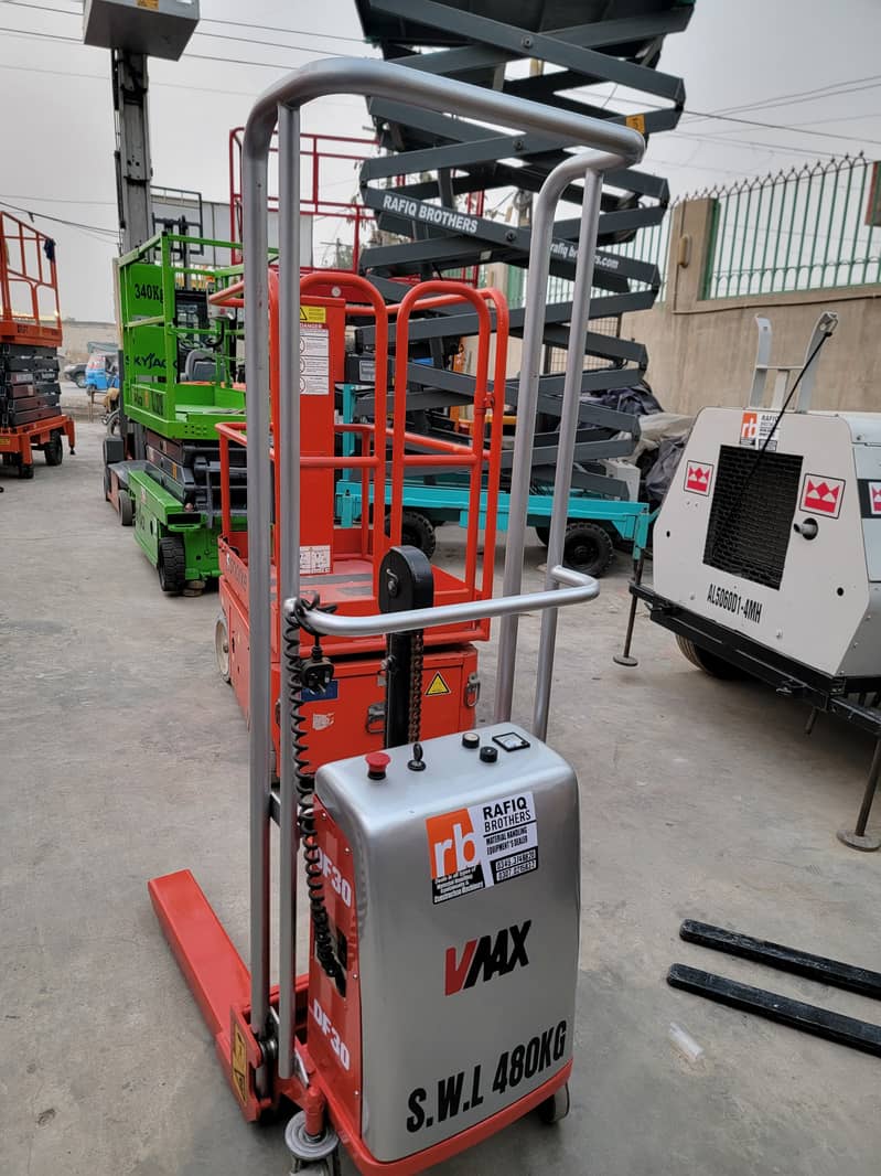 VMAX 480Kg Semi Electric Mini Stacker Lifter for Sale in Karachi Pakis 2