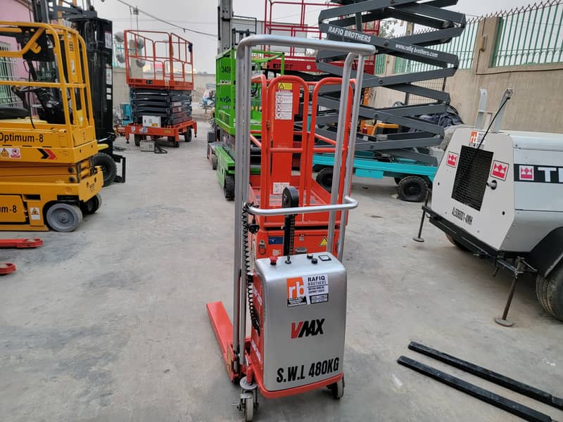 VMAX 480Kg Semi Electric Mini Stacker Lifter for Sale in Karachi Pakis 3