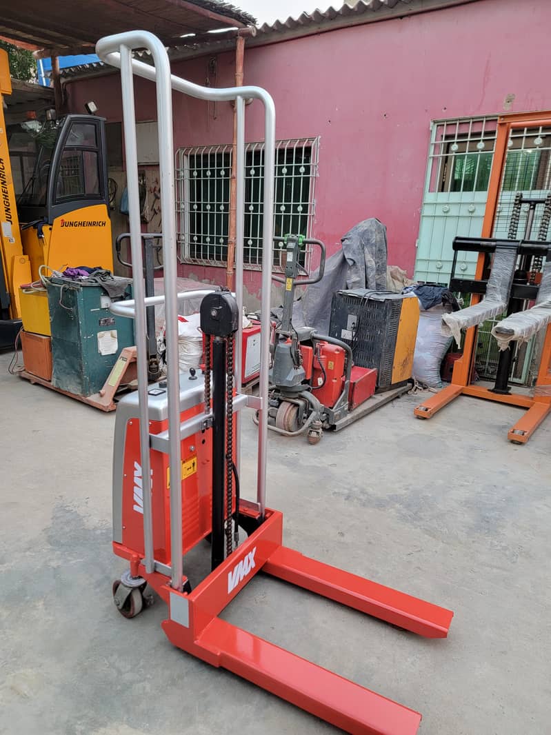 VMAX 480Kg Semi Electric Mini Stacker Lifter for Sale in Karachi Pakis 17