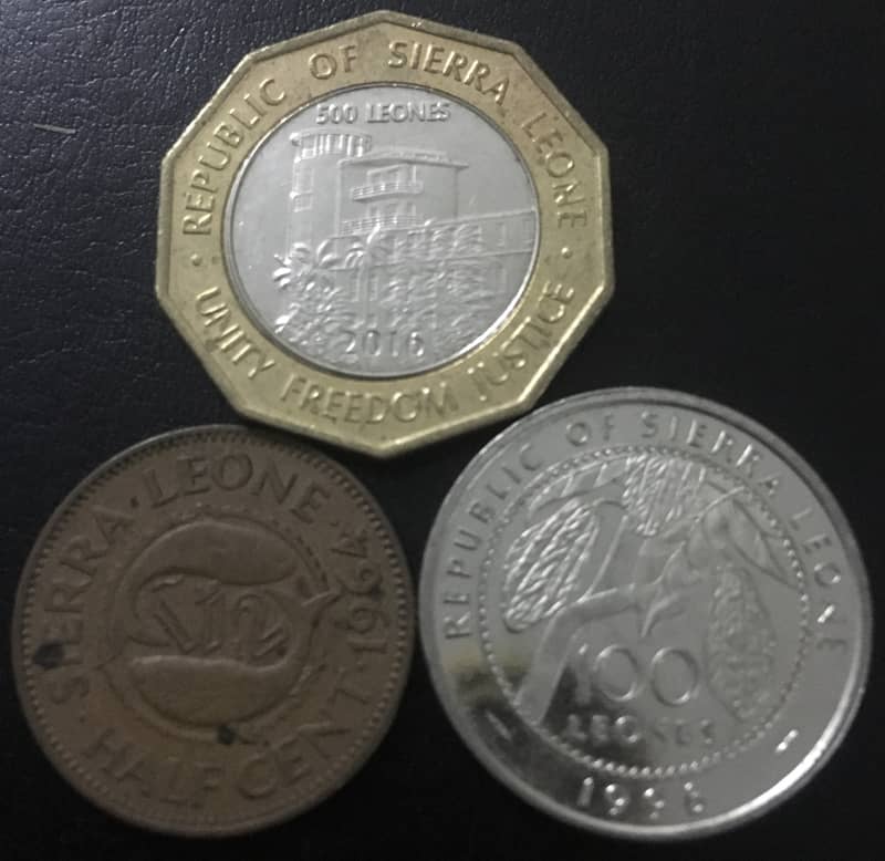 Sierra Leone Coins Collection 10