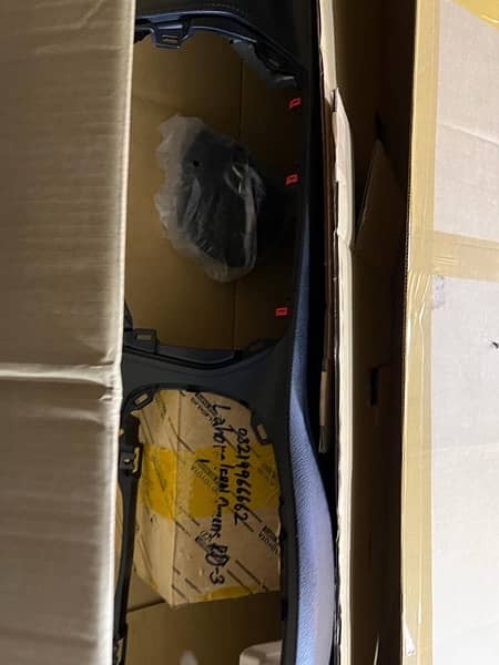 Toyota Yaris 2022 airbag covers and Dashboard pad 13
