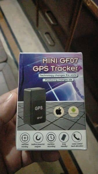 MINI GPS MAGNETIC TRACKER AND VOICE RECORDER GF-07 1