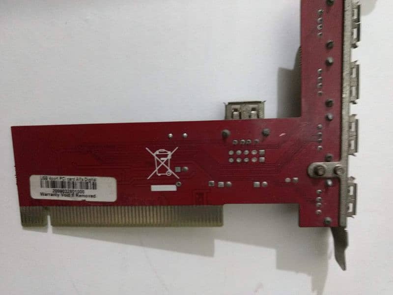 USB 2.0 internal pci card. O3244833221 2