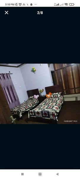 AC furnished rooms for jobians ,professional & business persons etc 16