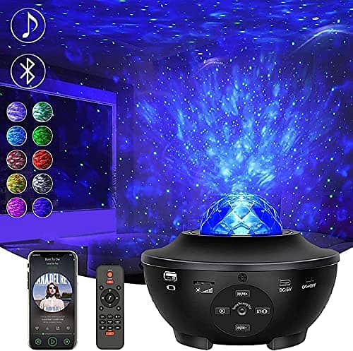 Galaxy Starry Sky Projector Night Lamp & Music Bluetooth Speaker 1