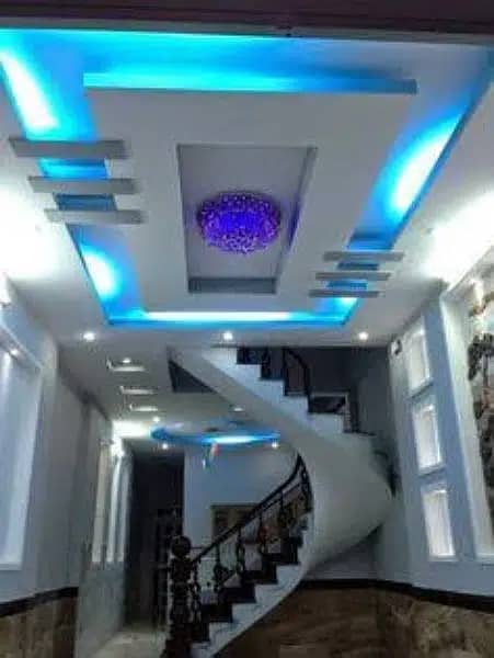 pop ceiling and gypsum partition and  false ceiling 4