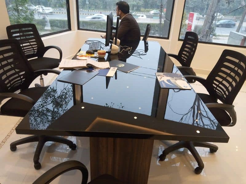 conference table, meeting table, table کانفرنس ٹیبل 11