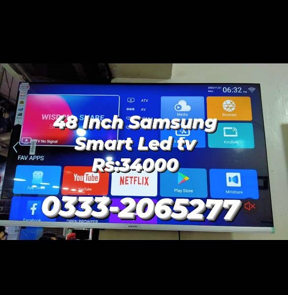 48 Inch Samsung Smart Android Led Tv YouTube Netflix 2