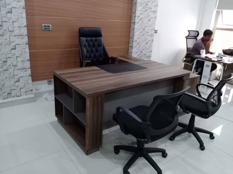 Executive table, office table, CEO table,L- shaped table 5