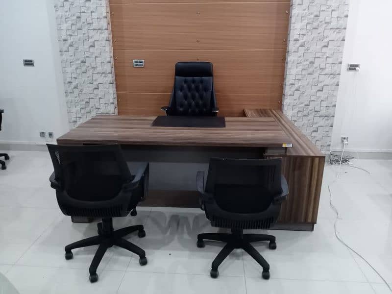 Executive table, office table, CEO table,L- shaped table 6