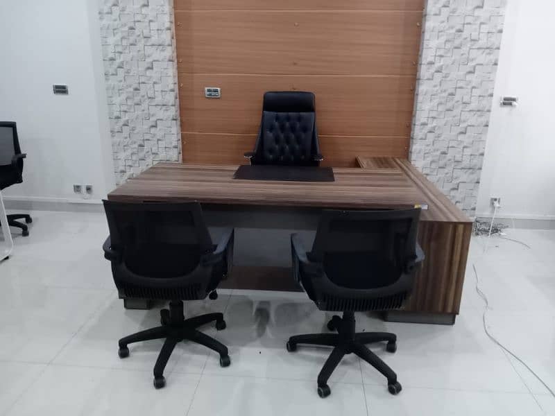 Executive table, office table, CEO table,L- shaped table 7