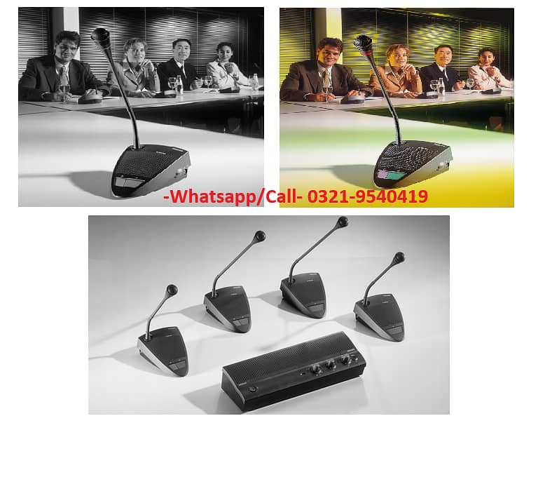 Conference System HTDZ Philips , Audio Video Meeting, Audio Paging 5