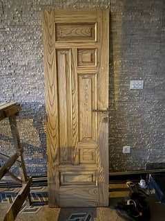 Ash wood Solid Door for sale