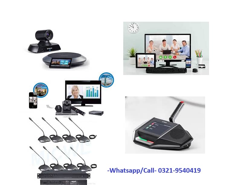 Conference System, Wireless Mics, Audio video Meeting, Zoom Meeting 0