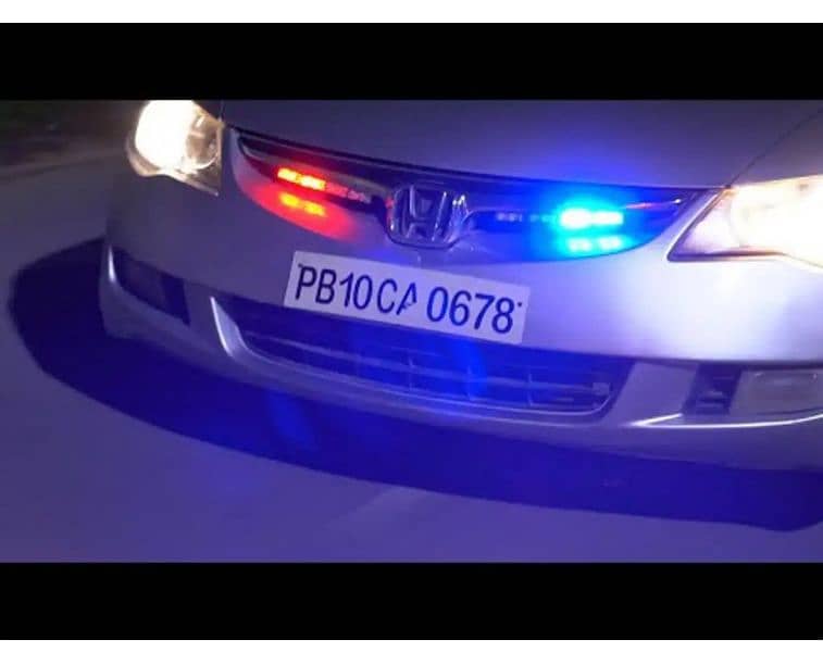 Car Dashboard Police Flasher Light Interior Strobe Light  Best Quality 5