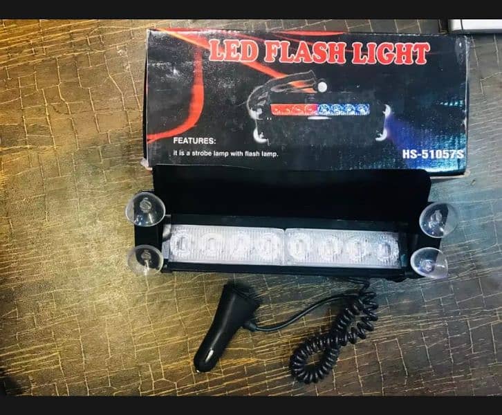 Car Dashboard Police Flasher Light Interior Strobe Light  Best Quality 6