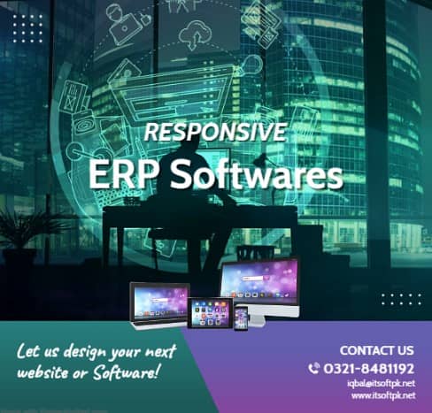 ERP Softwares, POS Trading & distribution System, HR & Payrol Software 2