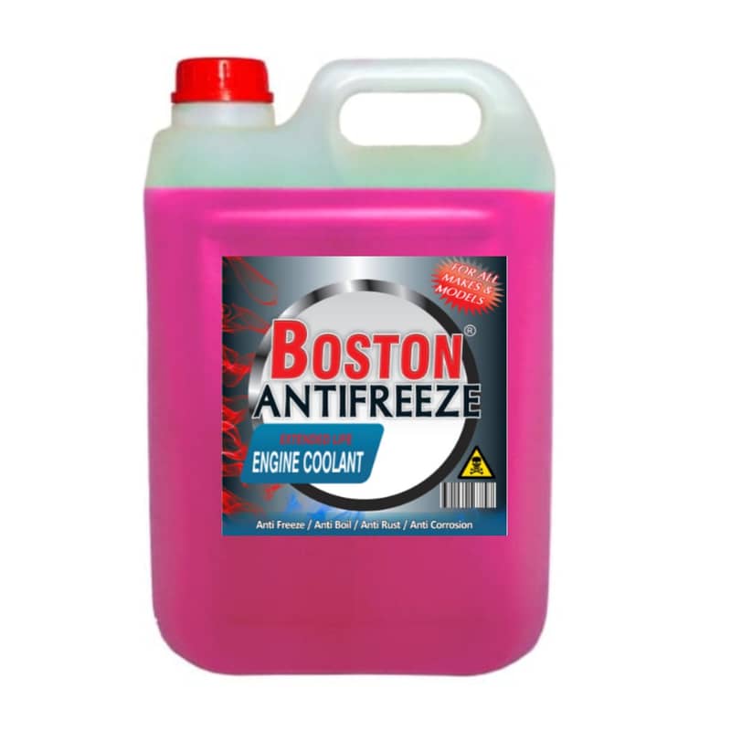 4 LITER | PINK | BOSTON ANTIFREEZE ENGINE COOLANT | READY TO USE. 1