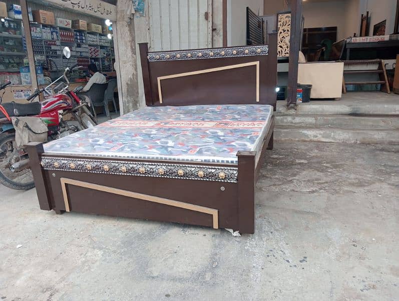 Double bed with mettress 1