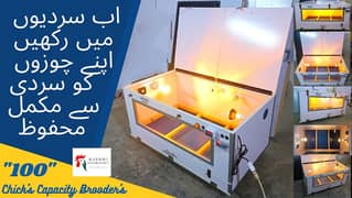 100 Chick's Capacity Fully Automatic Brooder's Are Available .