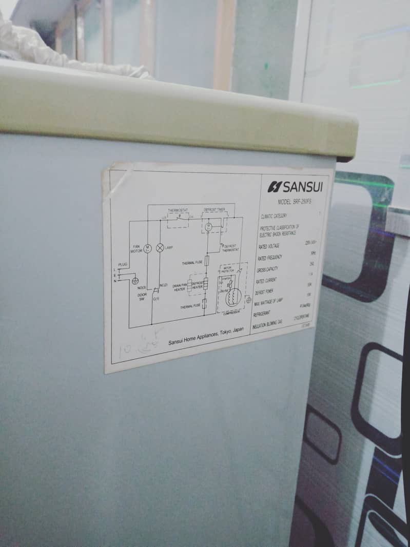 Imported Sansui refrigerator 1