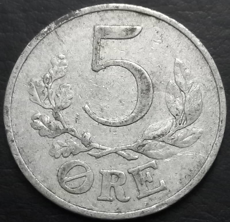 Danish Old Rare Coins Set 12
