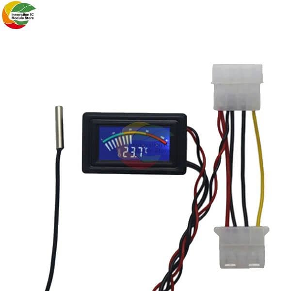 LCD Pointer Digital Thermometer Car Water Temperature Meter Gau 1