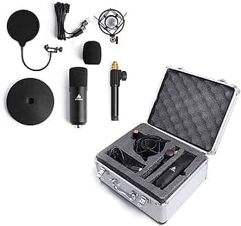 Maono 4TC USB Condenser Podcast Mic youtube voice over Microphone 3