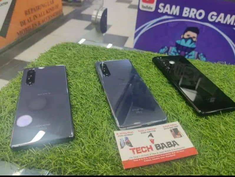 SONY XPERIA 1 MARK 2 || 8/128  NON PTA PURPLE AND BLACK 0