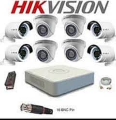 CCTV package 2 dahua 1080p HD Camera 2mp 4 channel dvr online security