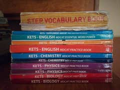 Kips & Step MDCAT Complete Course, (11-Books)