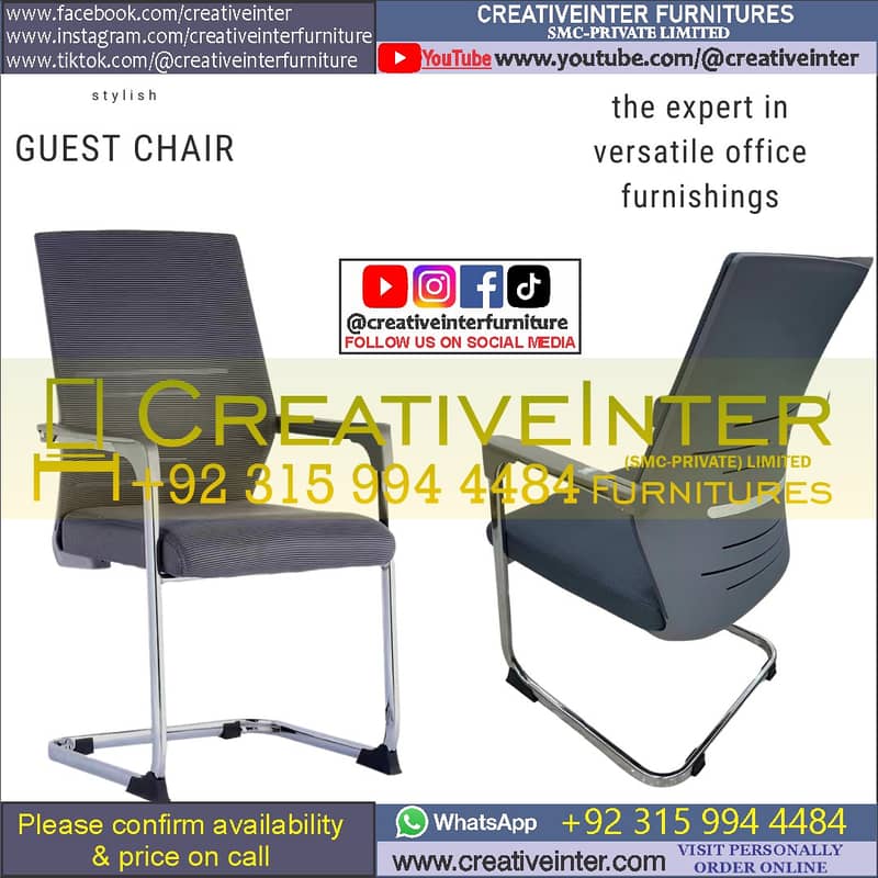 Office chair table CEO Executive Mesh Visitor Sofa revolving gaming 18