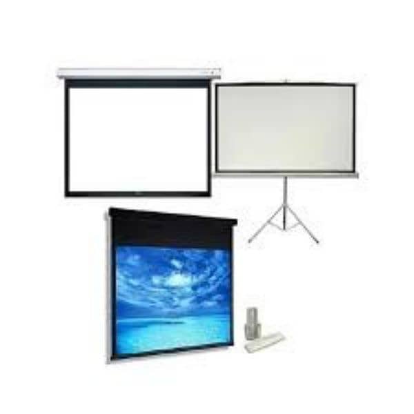 (6x6Multimedia Projector screen o31721182o9 1