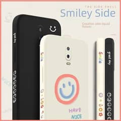 Smiley Face Silicone Case R17 Oppo Phone Simple Design Few People K9s