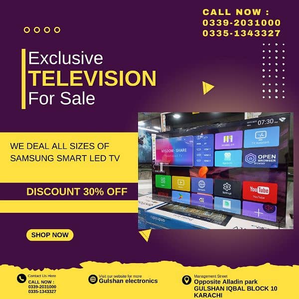 48 INCH SMART LED TV DREAM SALE OFFER DUAL HDMI 3