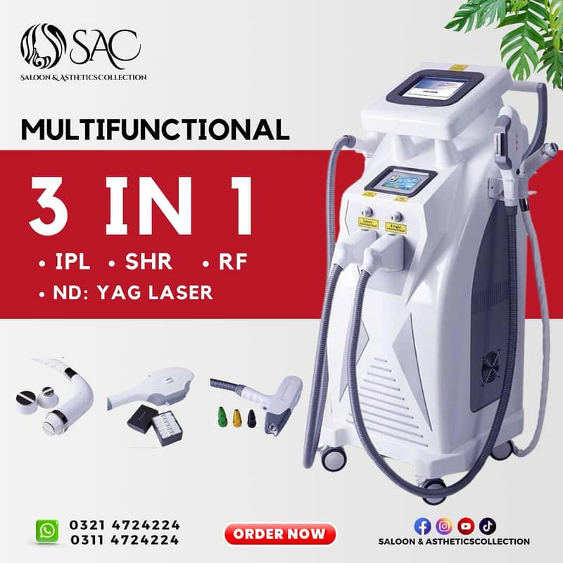 Diod Saprano Triple wave length laser permanent hair removal machines 10