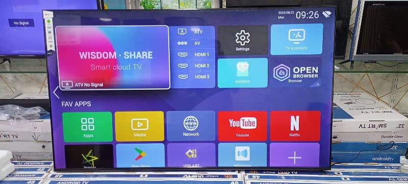 LED TV 48 INCH SAMSUNG ANDROID ULTRA SHARP 4K UHD 1