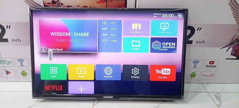 LED TV 32 INCH SAMSUNG ANDROID ULTRA SLIM 4K IPS 1
