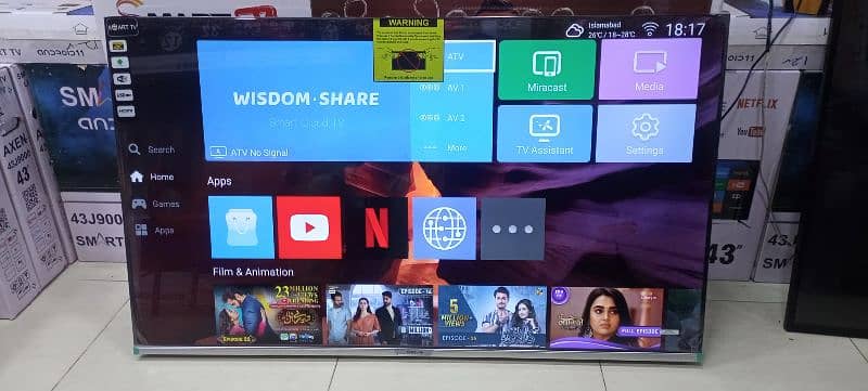 LED TV 55" INCH SAMSUNG ANDROID UHD ANDROID 4K LED NEW BOX PACK IMPORT 1