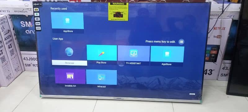 LED TV 55" INCH SAMSUNG ANDROID UHD ANDROID 4K LED NEW BOX PACK IMPORT 3