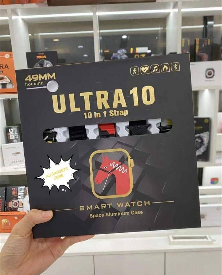 NEW SMART WATCH ULTRA 10 IN 1 BOX (FREE DELIVERY ALL OVER PAKISTAN) 2