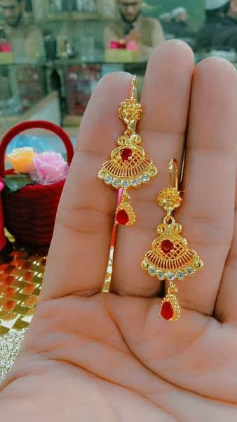 gold palated jewellery Sona ka Pani karvy 1 karet gold ring 5