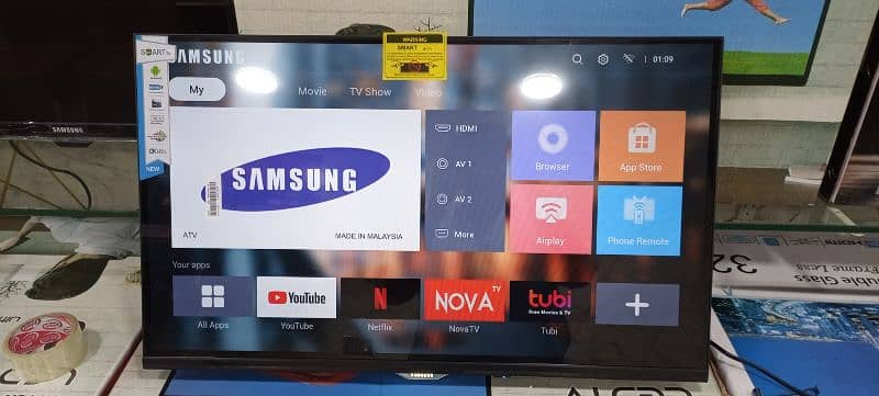 LED TV 32 INCH SAMSUNG ANDROID 4K UHD NEW IMPORT 2