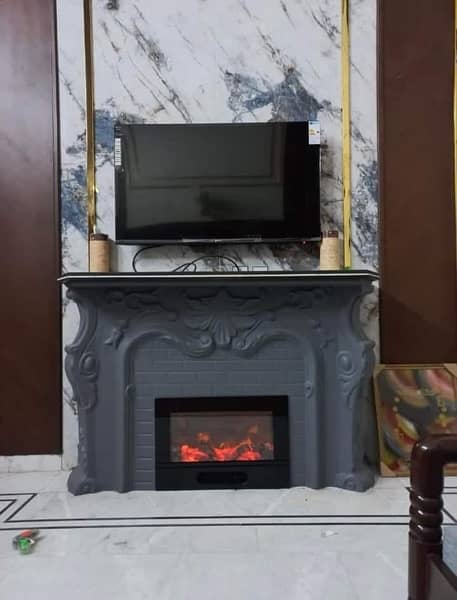 Electric fire place/gas fire places// 03057865194 whtsap 5