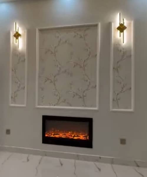 Electric fire place/gas fire places// 03057865194 whtsap 0