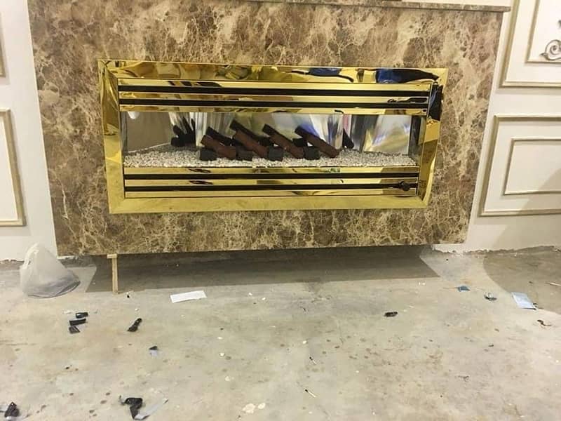 Electric fire place/gas fire places// 03057865194 whtsap 10