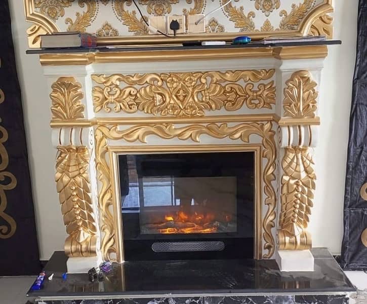 Electric fire place/gas fire places// 03057865194 whtsap 10